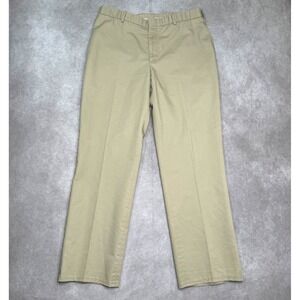 Vintage U.S. Navy Official Pants Men 36R (30" Ins) Beige Athletic USA Military